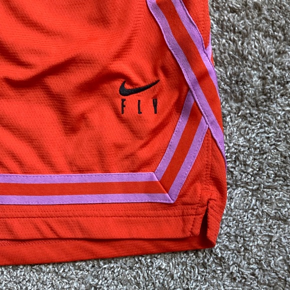 Nike Fly Dri-Fit Women's Crossover Basketball Shorts Sporty DH7325-633 Sz 2XL - Picture 5 of 10